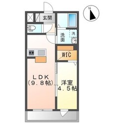 ルノン(久津間)の物件間取画像